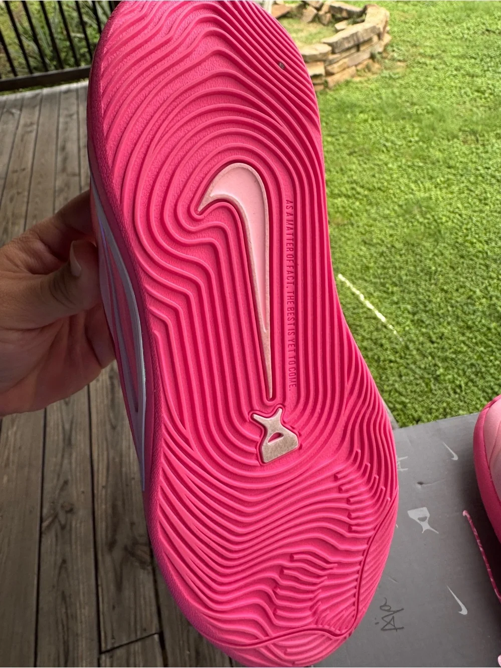 Nike A’one GS Hyper Pink Laser Size 4.5